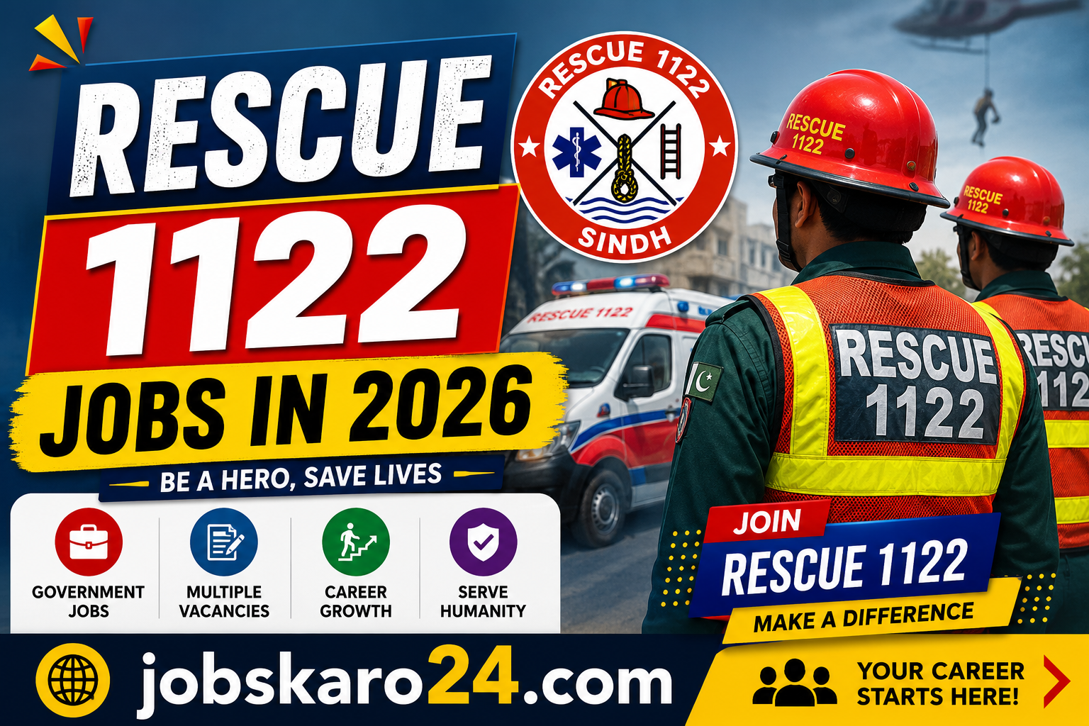 Rescue 1122 Jobs in 2026